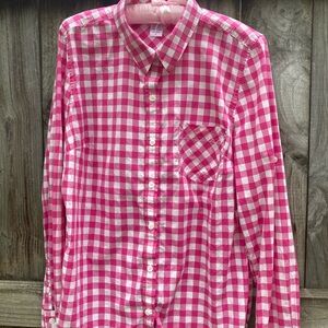 Patagonia cotton checkered shirt